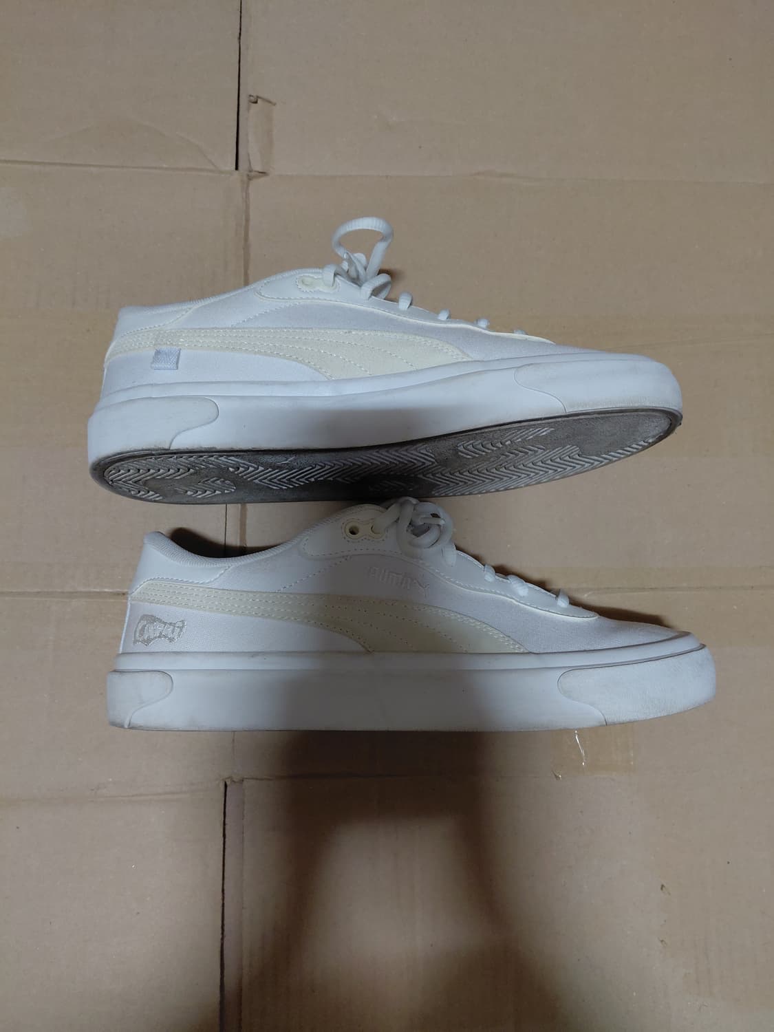 [푸마]카프리 로얄 화이트베이지 스니커즈 275사이즈 상품이미지2