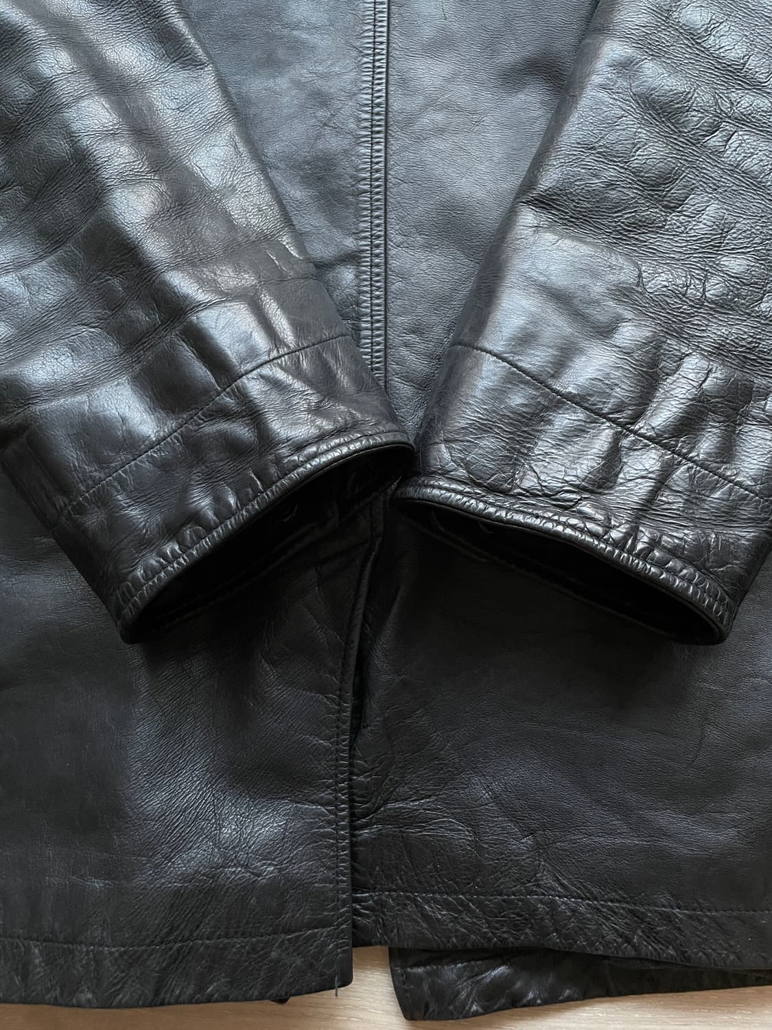 90s 올드갭 레더 카코트 gap carcoat 상품이미지7