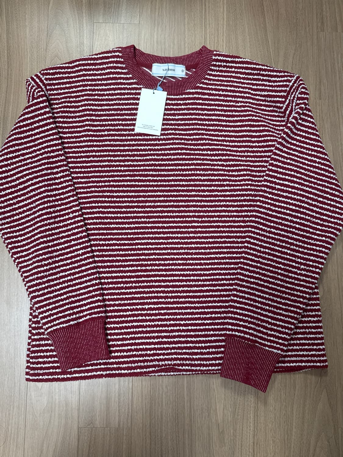 새상품 웨이비니스 스트라이프 니트 상품이미지2