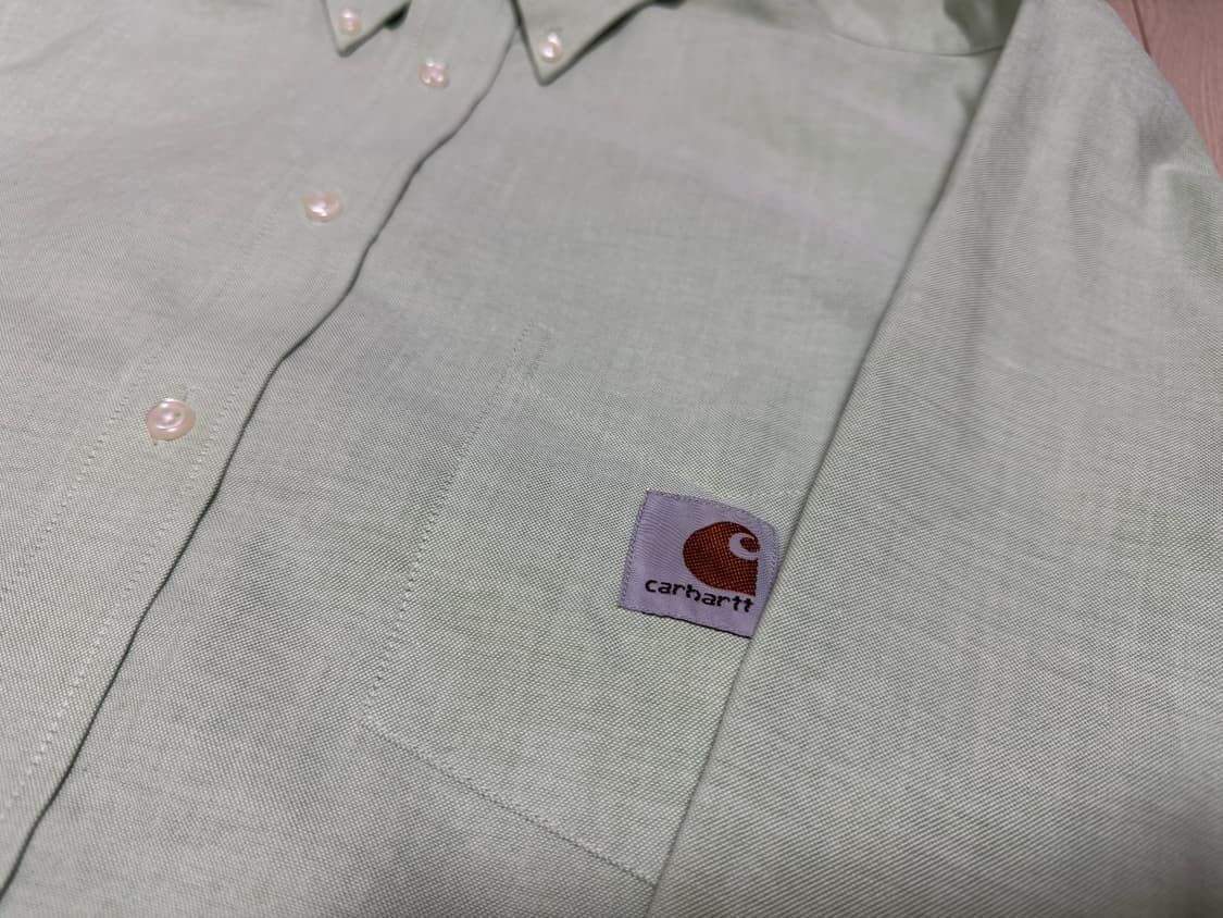 칼하트 민트 셔츠 상품이미지2