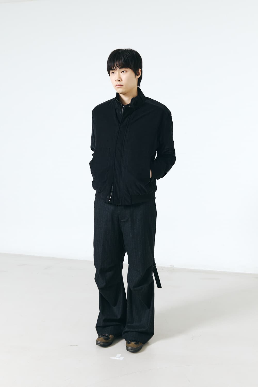 [3]해칭룸 Tanker Jacket Corduroy Black 자켓 상품이미지4