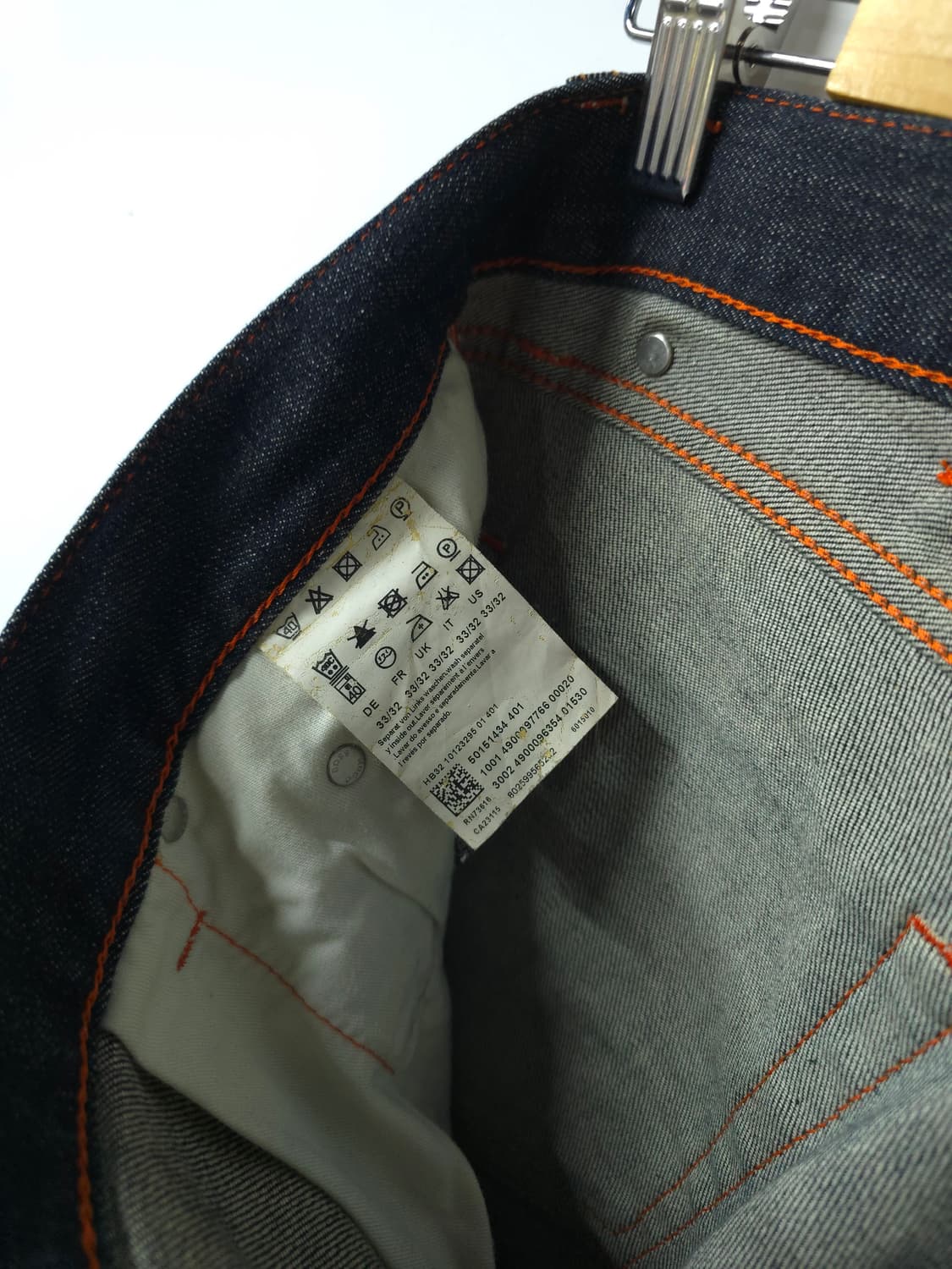 휴고보스(Hugo Boss) 레굴레핏 청바지 ( 33~34 ) 상품이미지6
