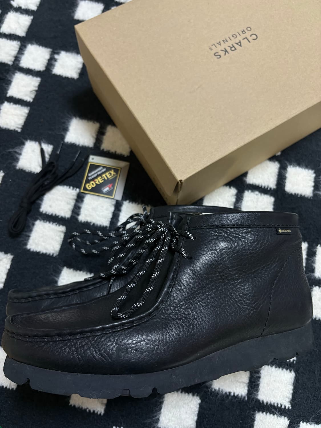 클락스 고어텍스 왈라비 부츠 가죽 레더 상품이미지3