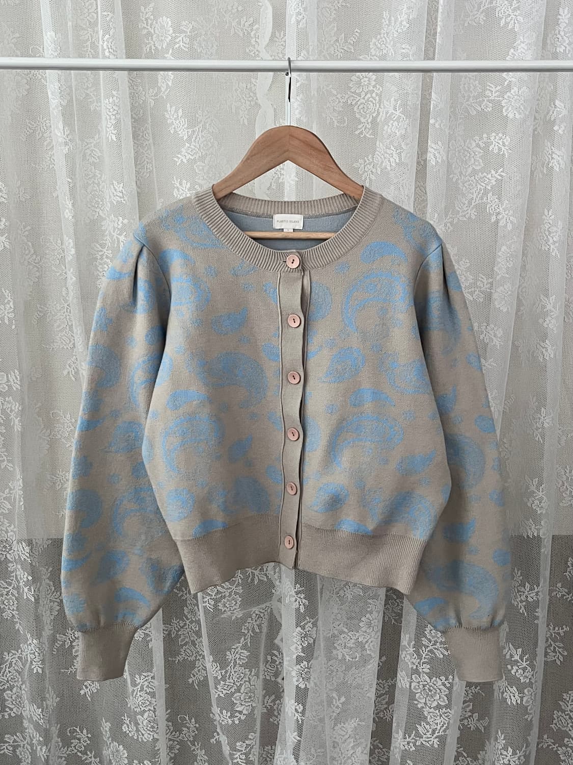 S) 플라스틱아일랜드 페이즐리 가디건 상품이미지1