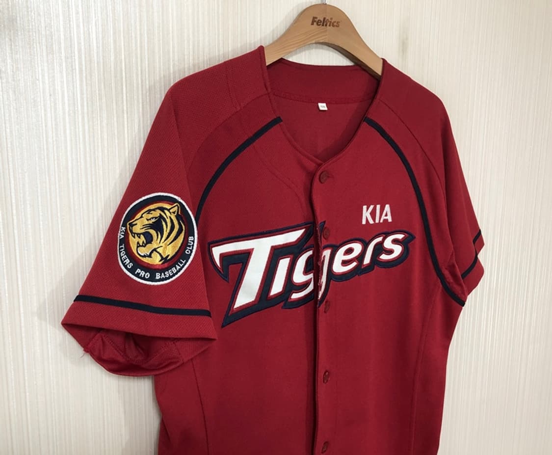 KBO 비젼코리아 기아타이거즈 올드원정유니폼/져지 100 #7 상품이미지5