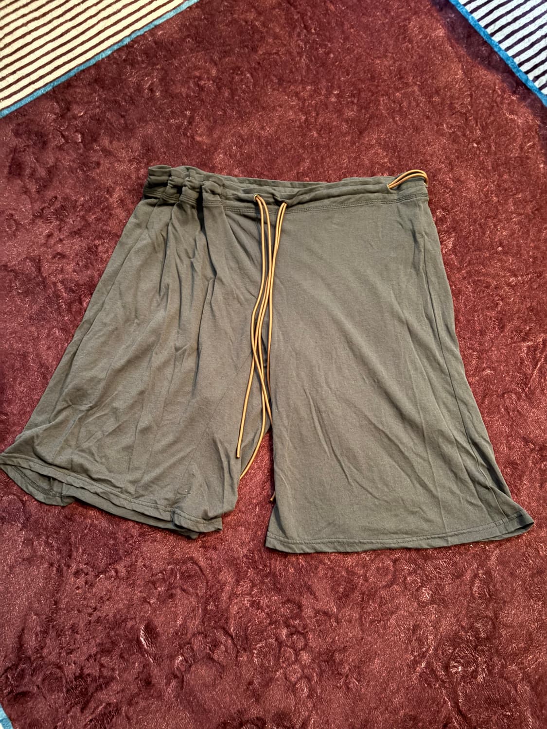 Ulika sanctus CURTAIN HALF PANTS charcol 상품이미지1