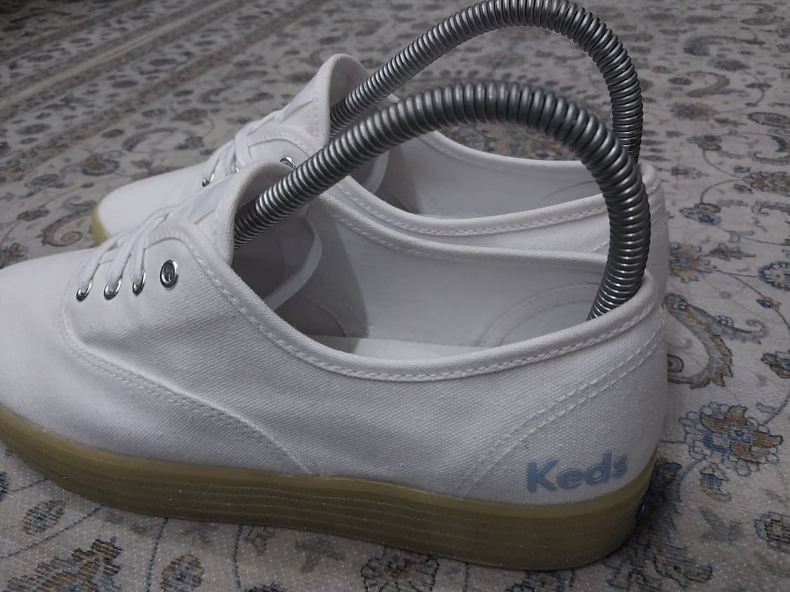 케즈 캔버스화 흰색 단화 245mm 상품이미지4