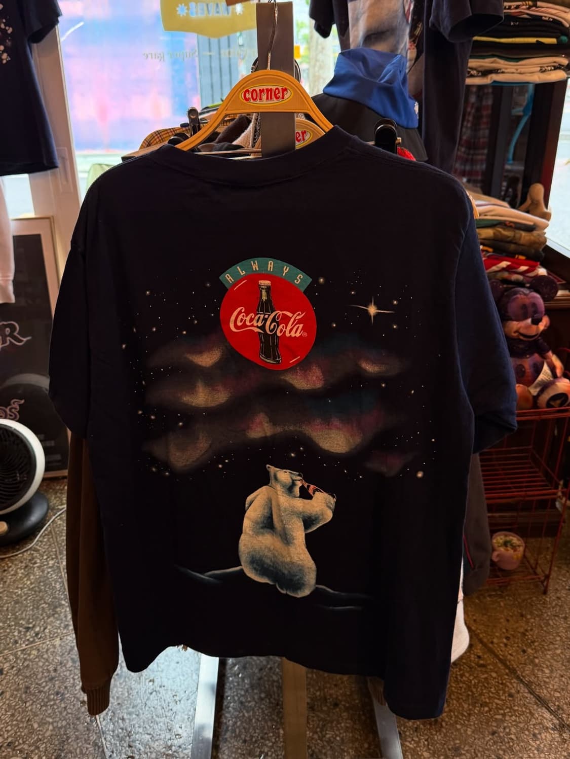 🧊 Coca-Cola 빈티지 폴라베어 티셔츠 (1994년 오리지널) 상품이미지3