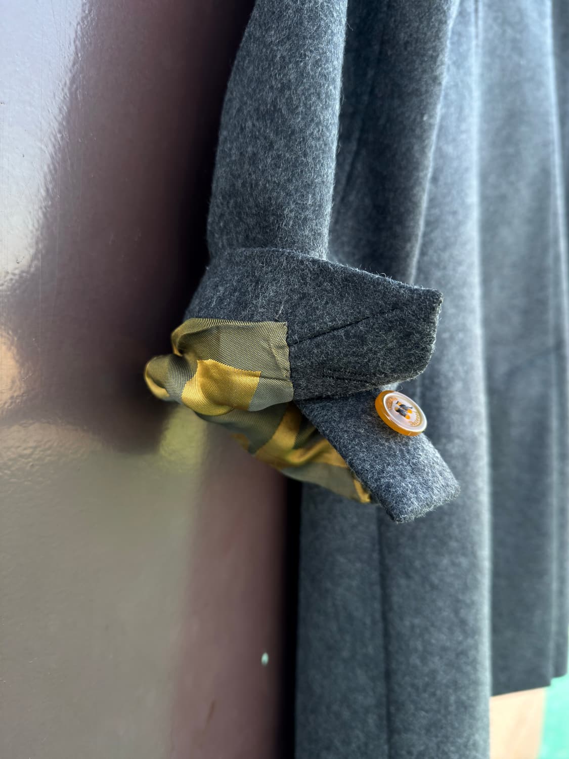 비비안 웨스트 우드 울 캐시미어 코트 상품이미지6