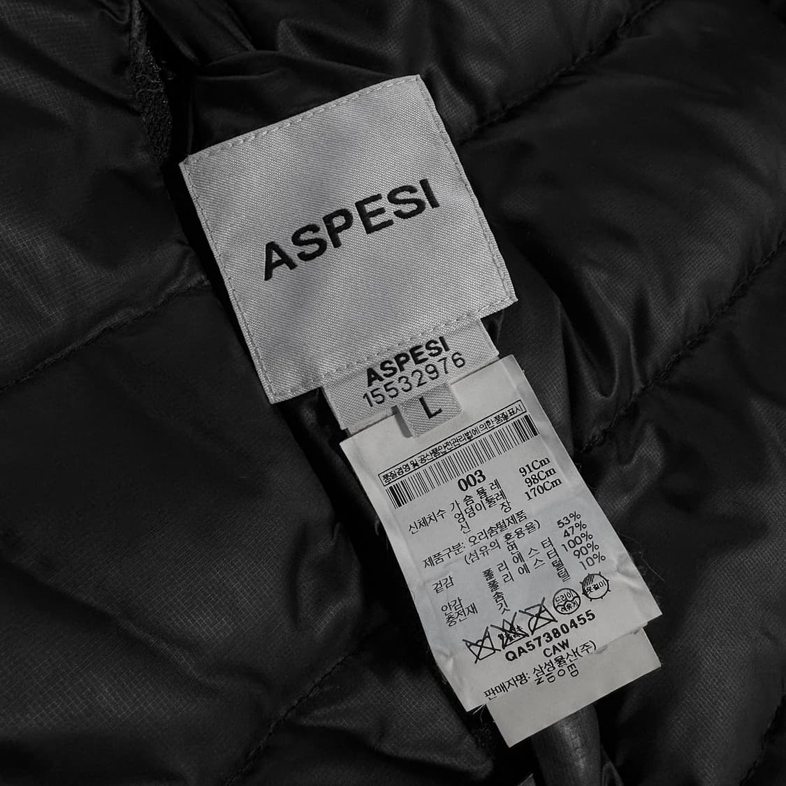 아스페시 리버시블 덕다운 패딩 코트 상품이미지3