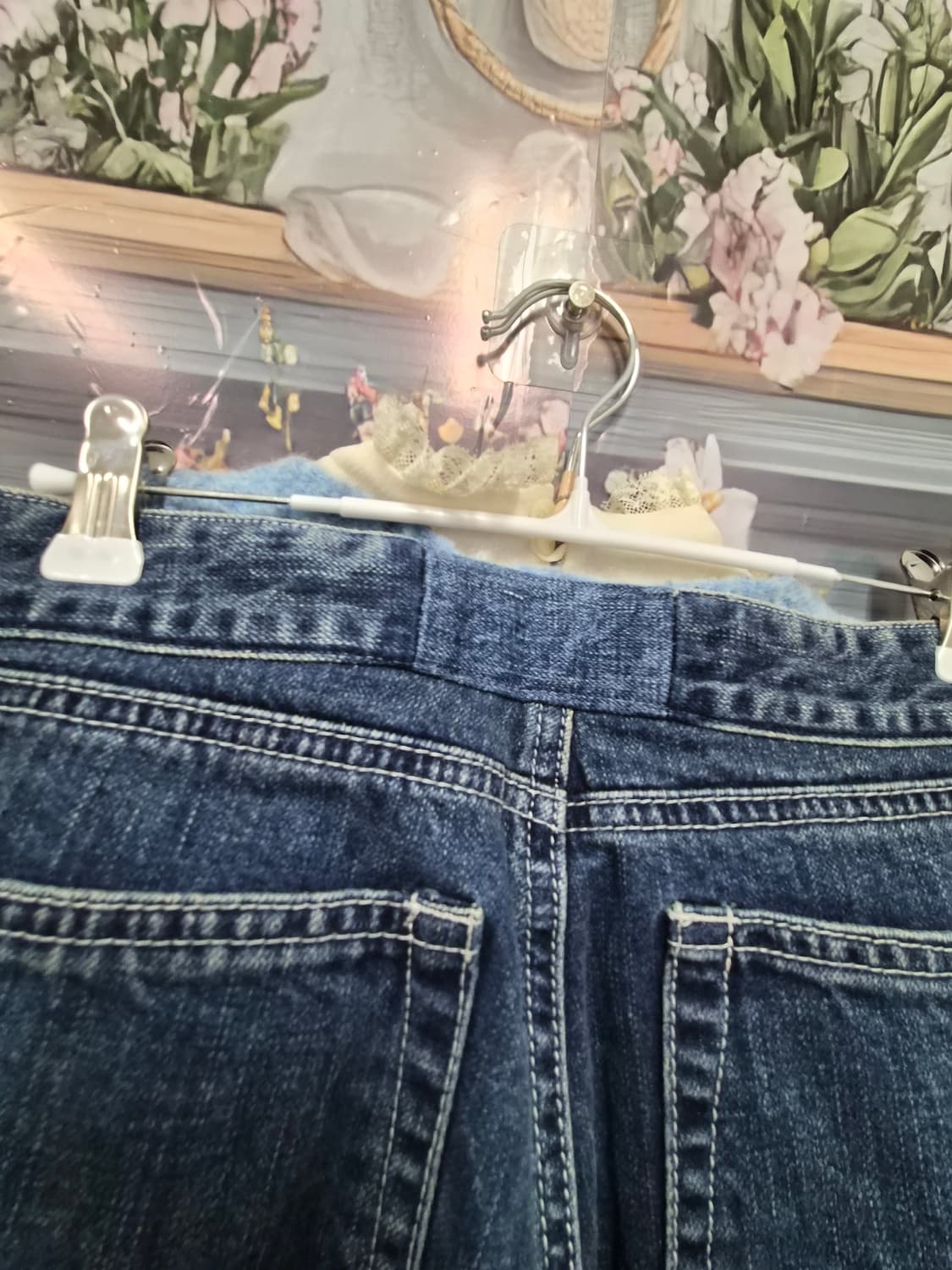 .앤더슨벨 언발컷 가디건. 디자이너 와이드데님 상품이미지9