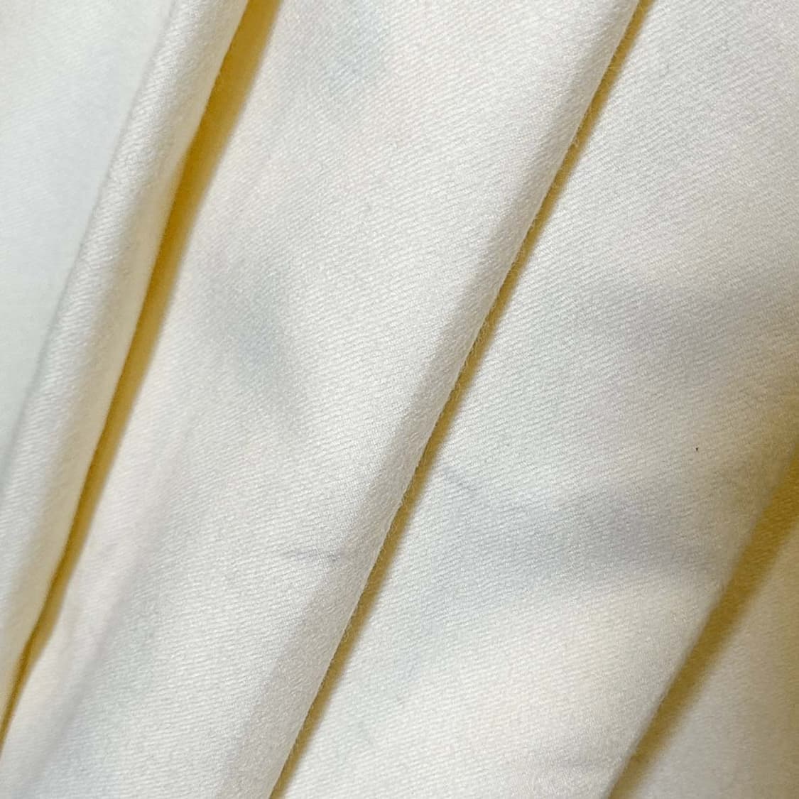 JPN VINTAGE 롱 울 스커트 앞면 핀턱 플리츠 디테일 연노랑 상품이미지6