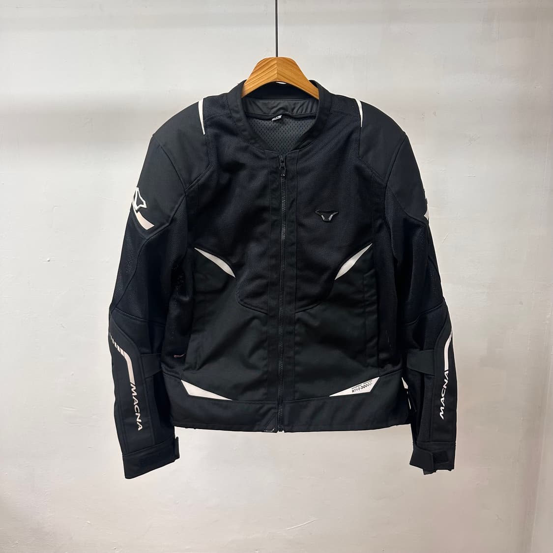 MACNA 마크나 블랙 오토바이 자켓 XL사이즈 J41 상품이미지1