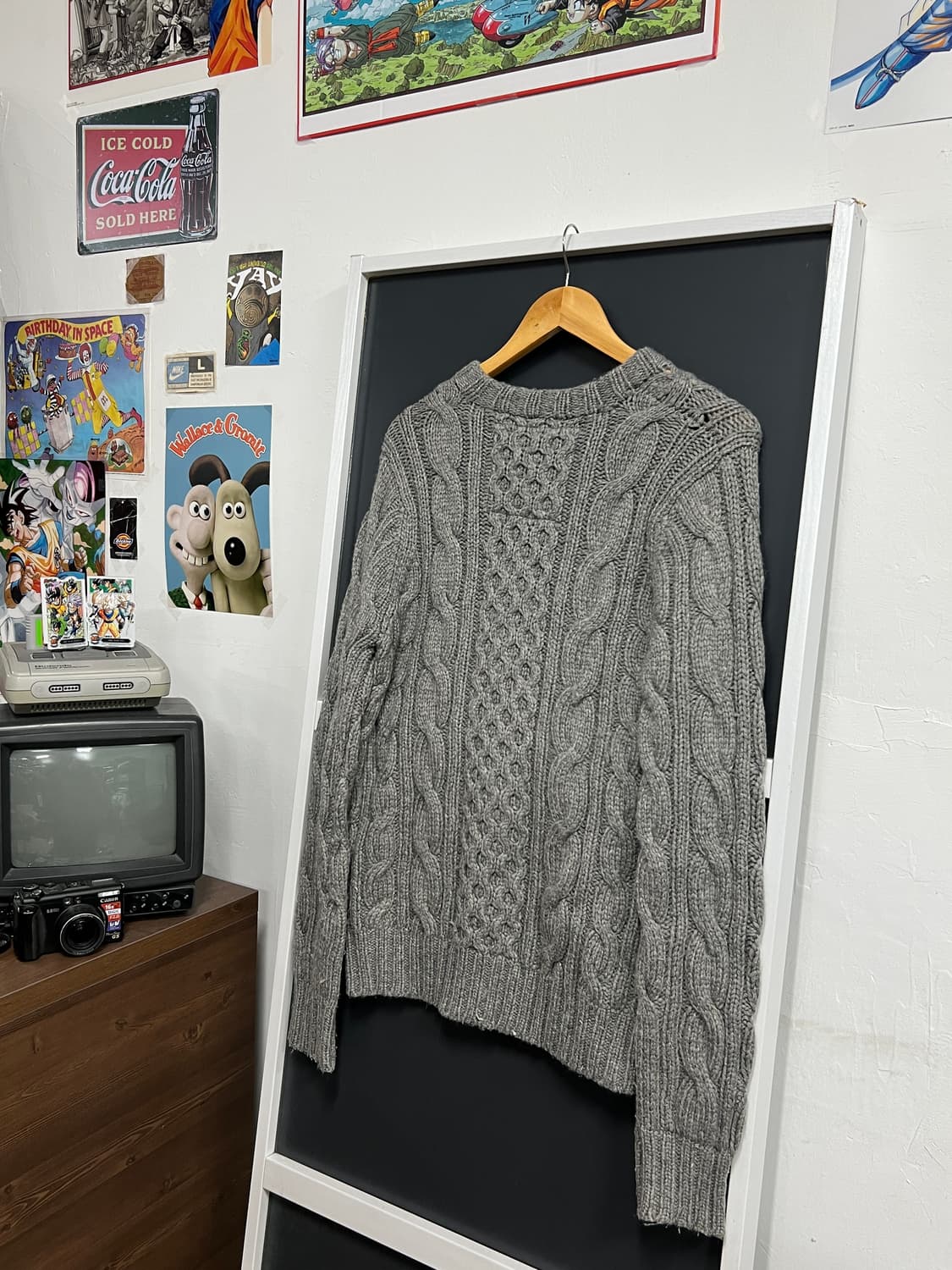 Abercrombie 아베크롬비 꽈배기 케이블 니트 상품이미지7