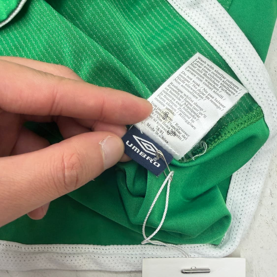 엄브로 04-06 아일랜드 국대 빈티지 유니폼 M 상품이미지6