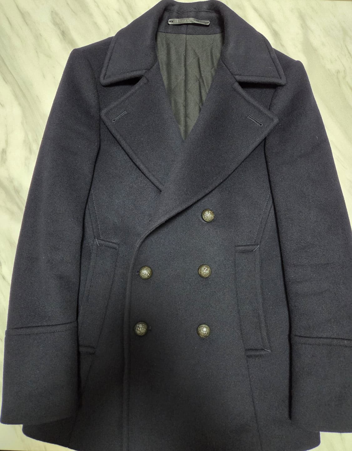 타임옴므 네이비 피코트 상품이미지2