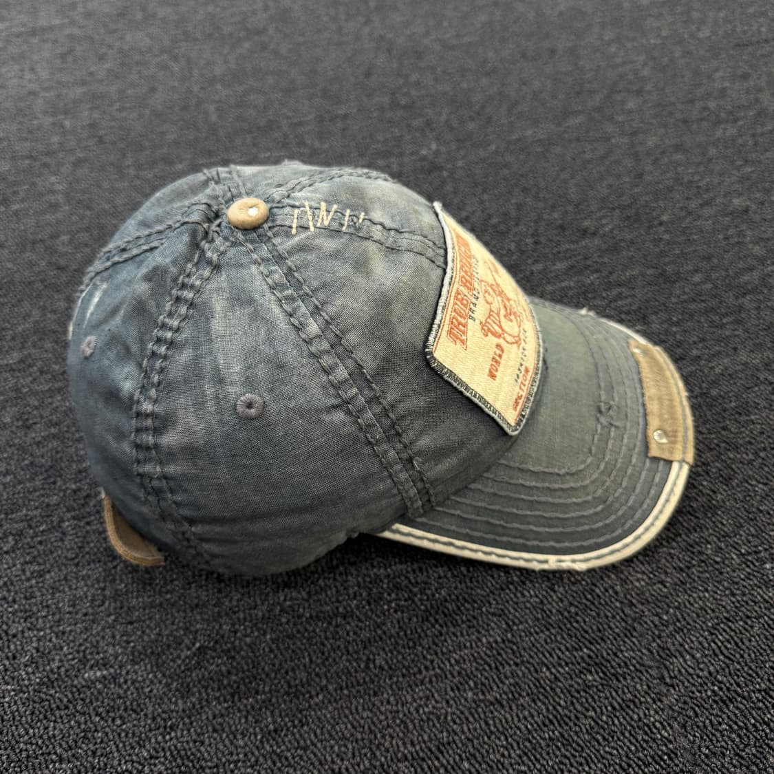 트루릴리전 워싱 디테일 볼캡 상품이미지3