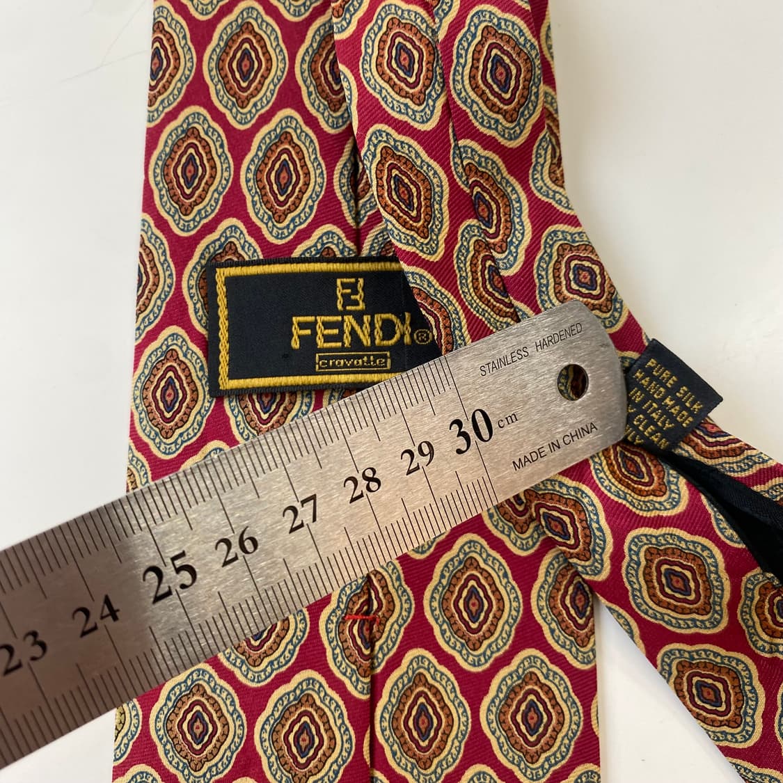 펜디 (FENDI)  명품 정품 넥타이 상품이미지5