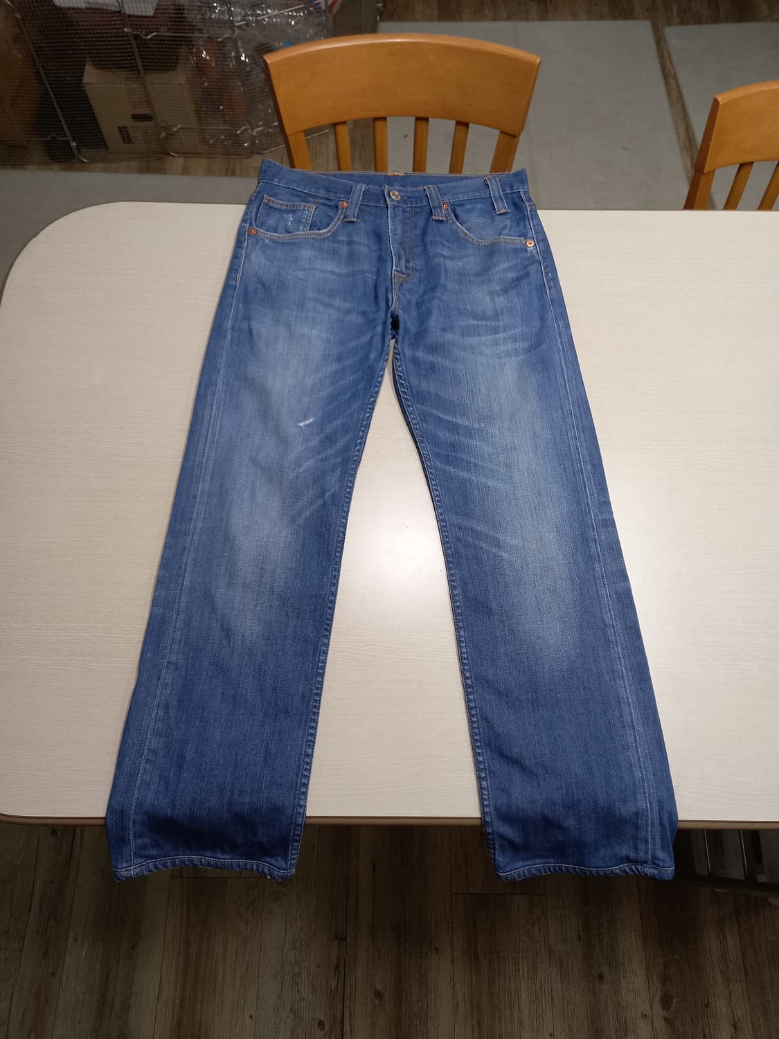 32 리바이스505 워싱 스판 일자진 32-338 상품이미지1