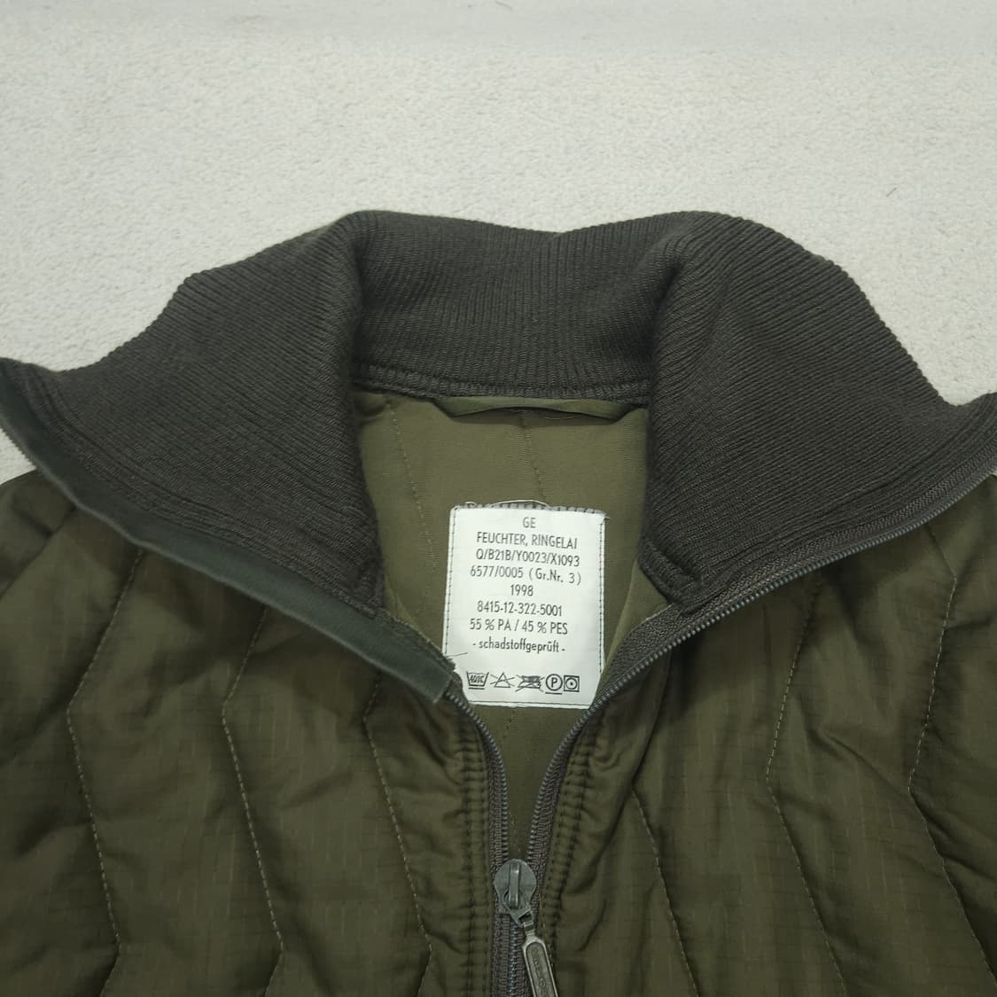 독일국 퀼티드 라이너 자켓 상품이미지5