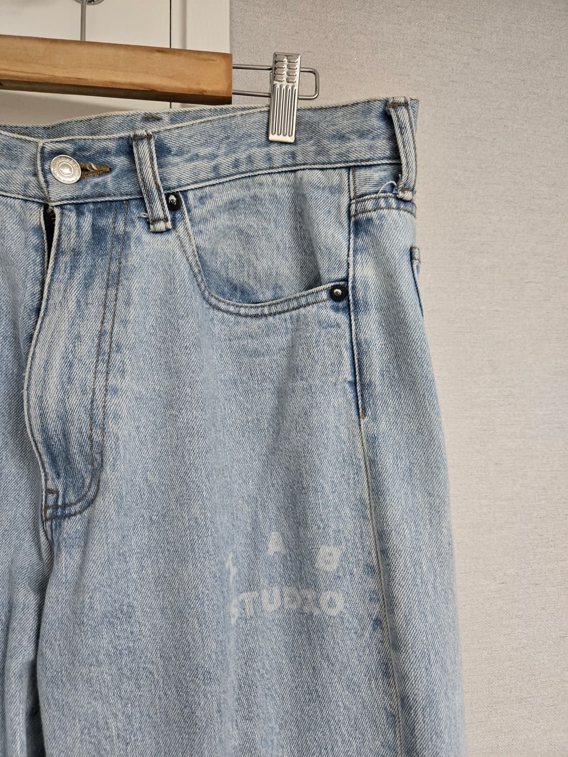 아이앱 스튜디오 재패니드 위시드 데님팝니다 30사이즈 상품이미지3