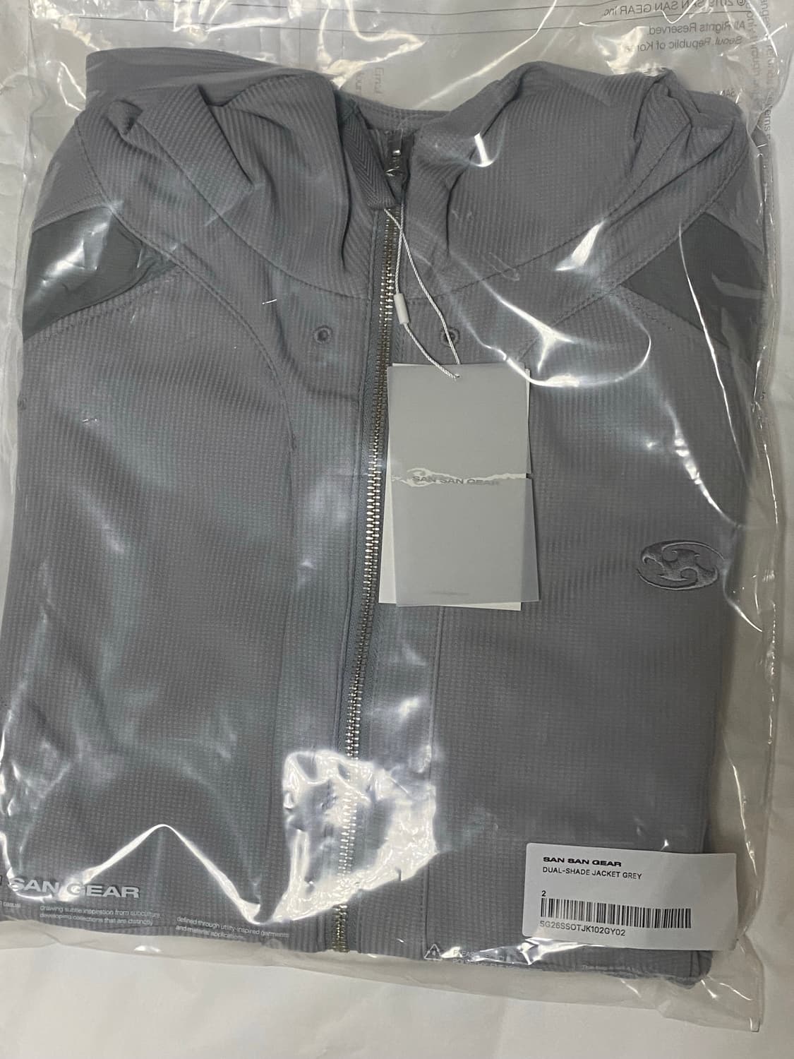 산산기어 듀얼-쉐이드 자켓 그레이 - Sansan Gear 상품이미지1