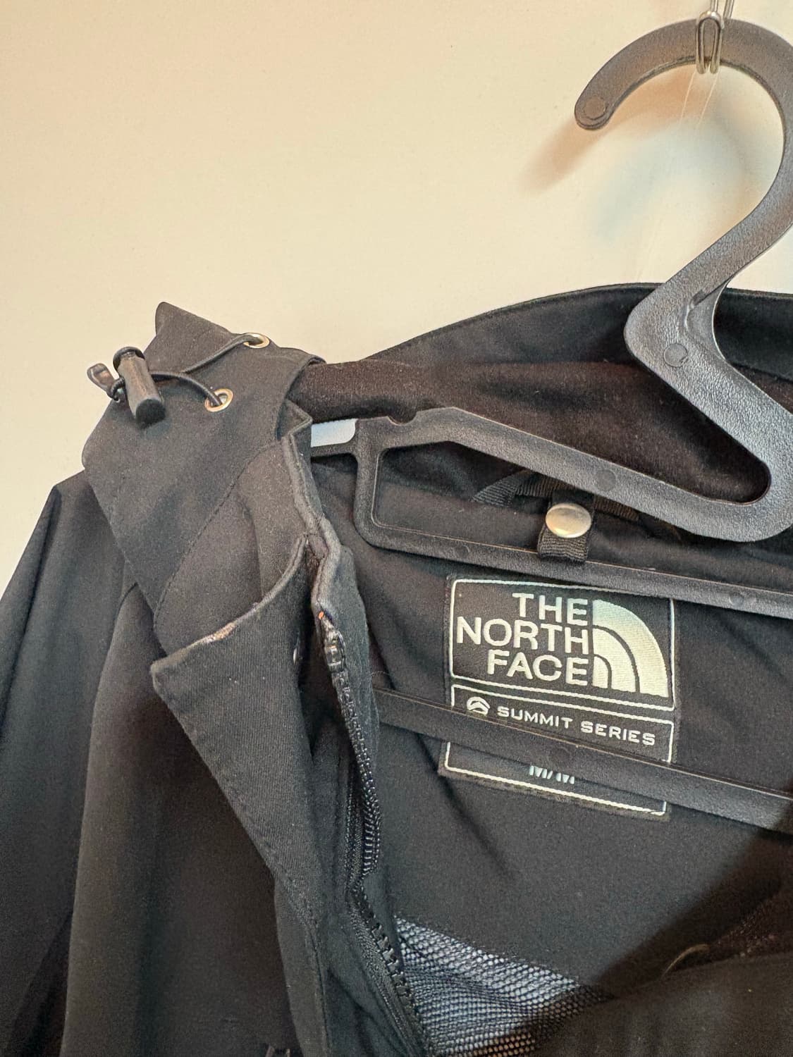 노스페이스 써밋 고어텍스 블랙 바람막이 자켓 상품이미지5