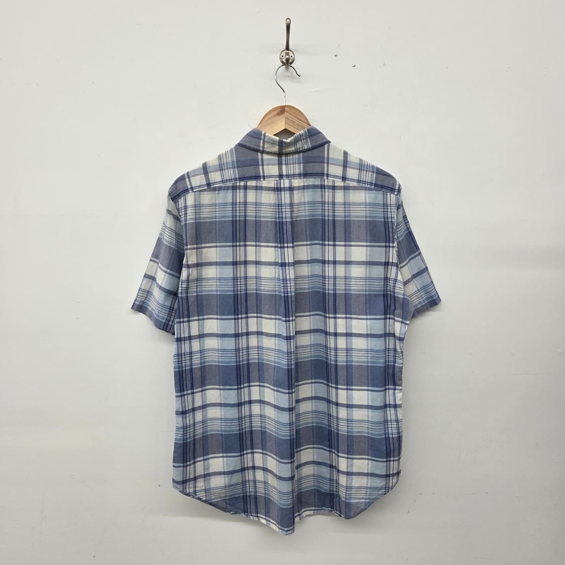 폴로 랄프로렌 반팔 체크 셔츠 남m 상품이미지6