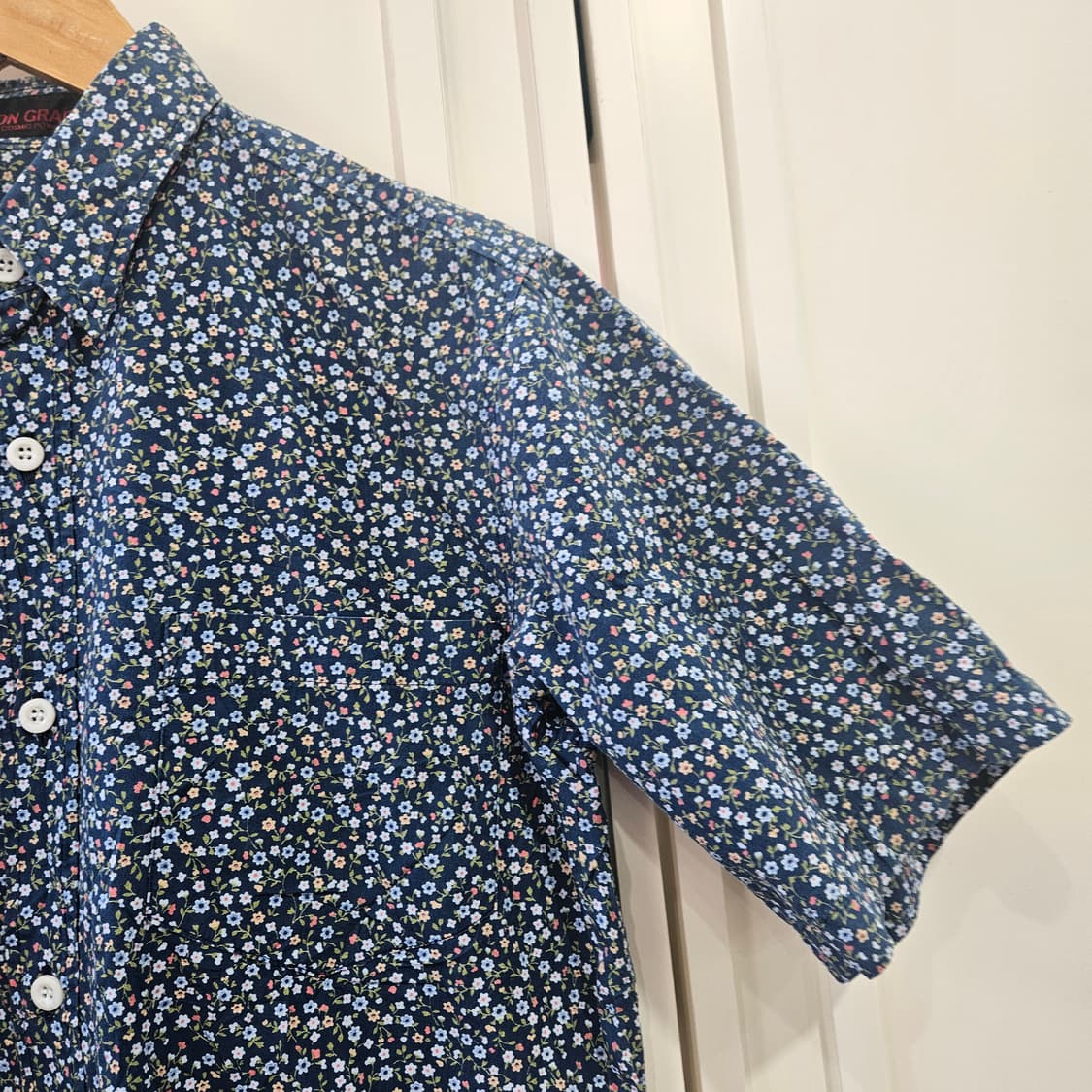 잔꽃 플라워 코튼 셔츠 상품이미지4