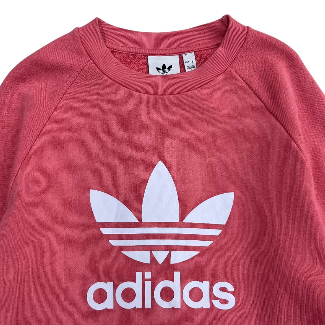 아디다스 파이어버드 로고 핑크 맨투맨 M 상품이미지4