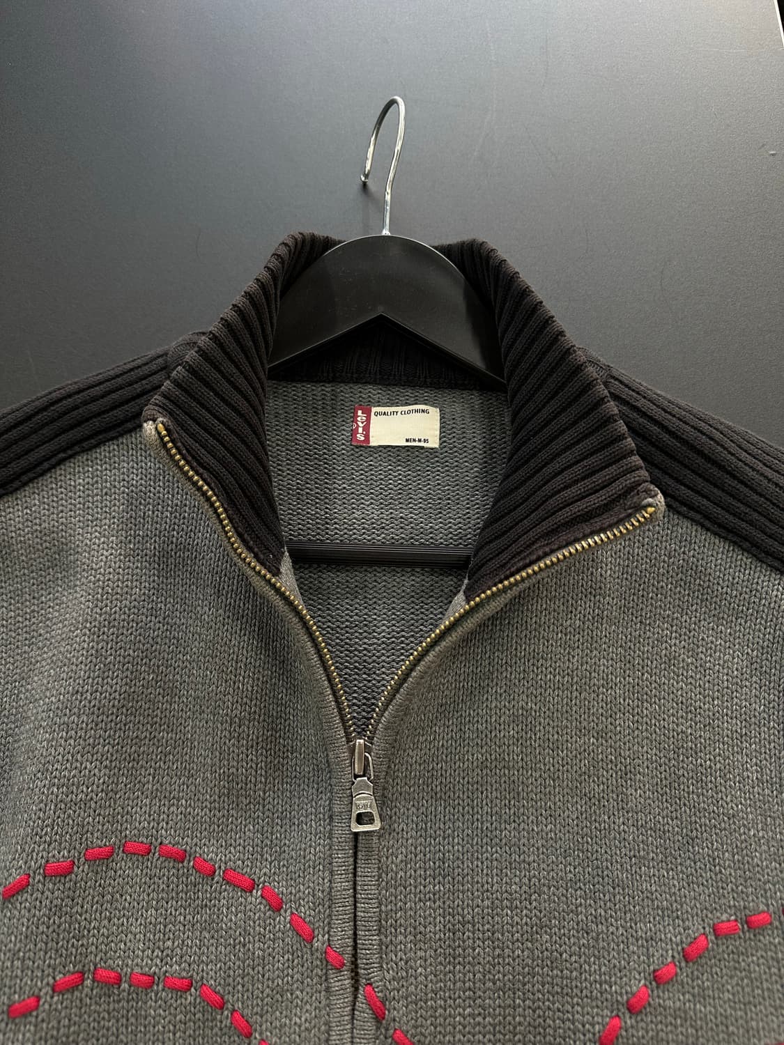 리바이스 이큐에잇 스티치 트랙니트집업 상품이미지7