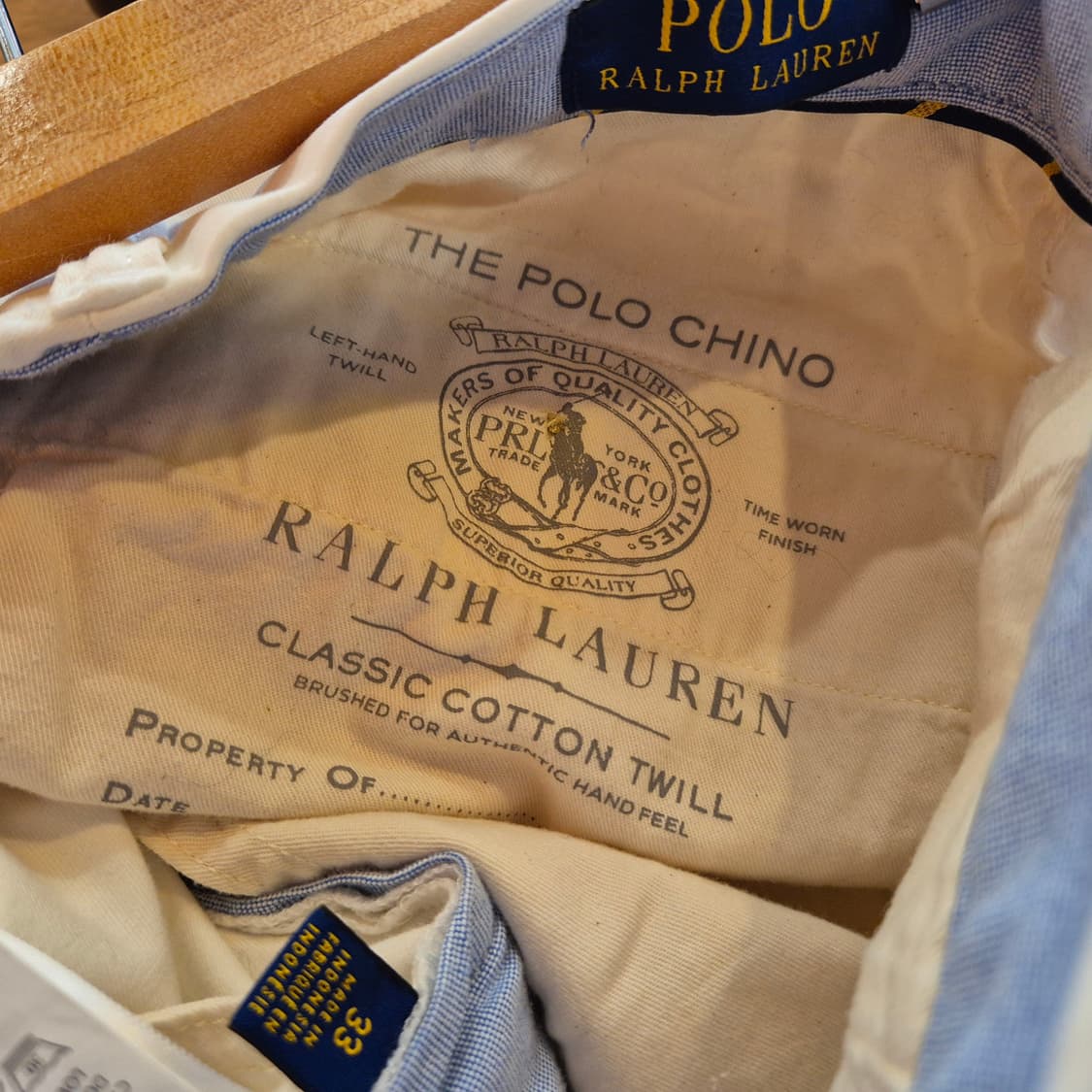 폴로랄프로렌 치노 반바지 33 상품이미지5
