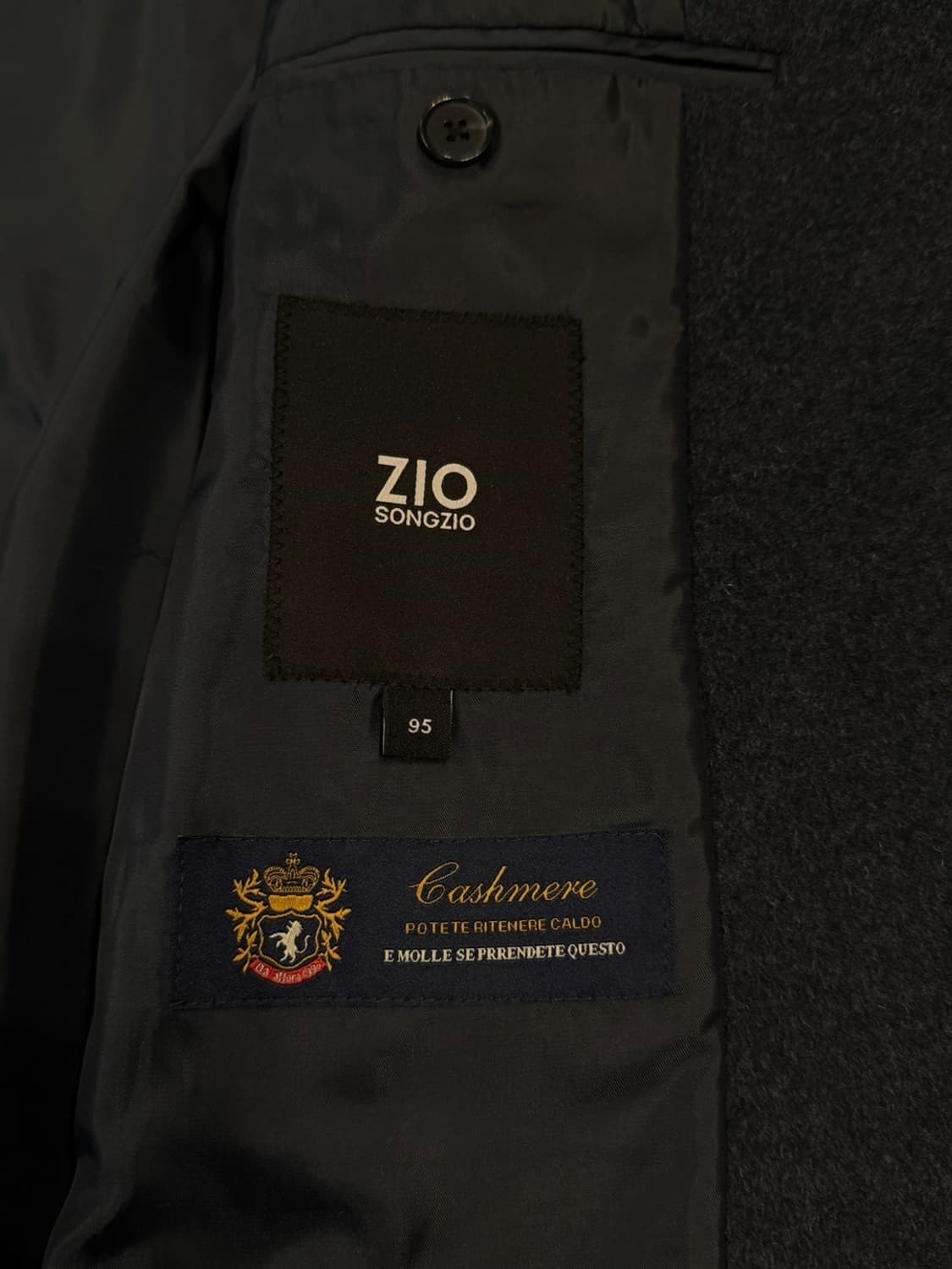 지오송지오 체스터필드 코트 남성100 상품이미지9