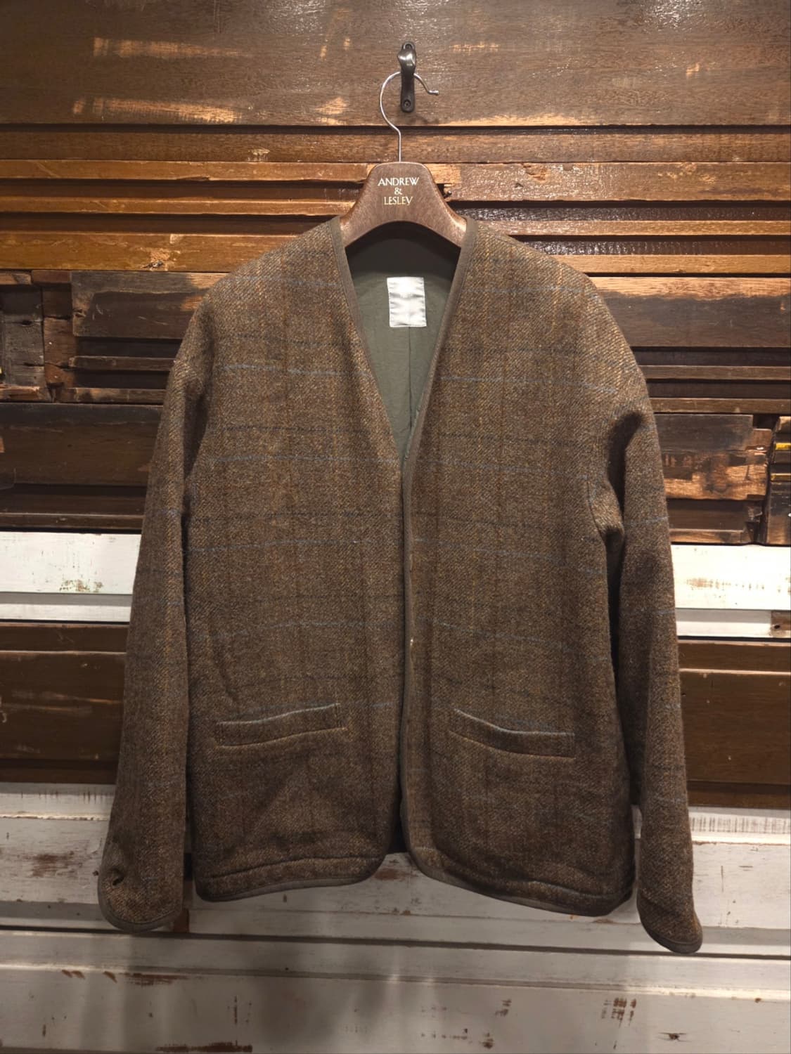 어나더오피스 문트위드가디건 상품이미지1