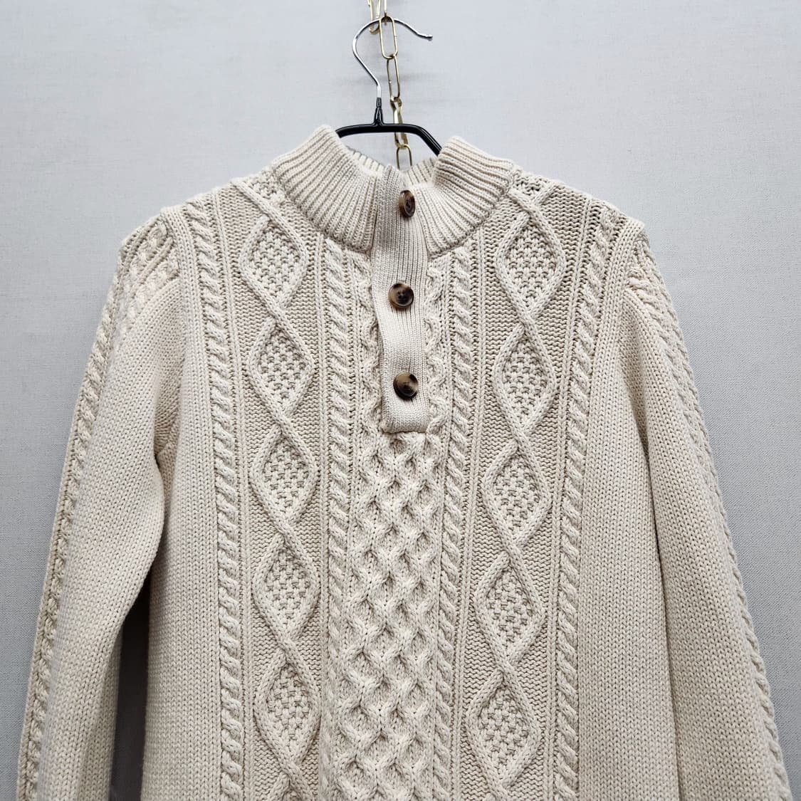 GAP 갭 코튼 케이블 니트 S 상품이미지2