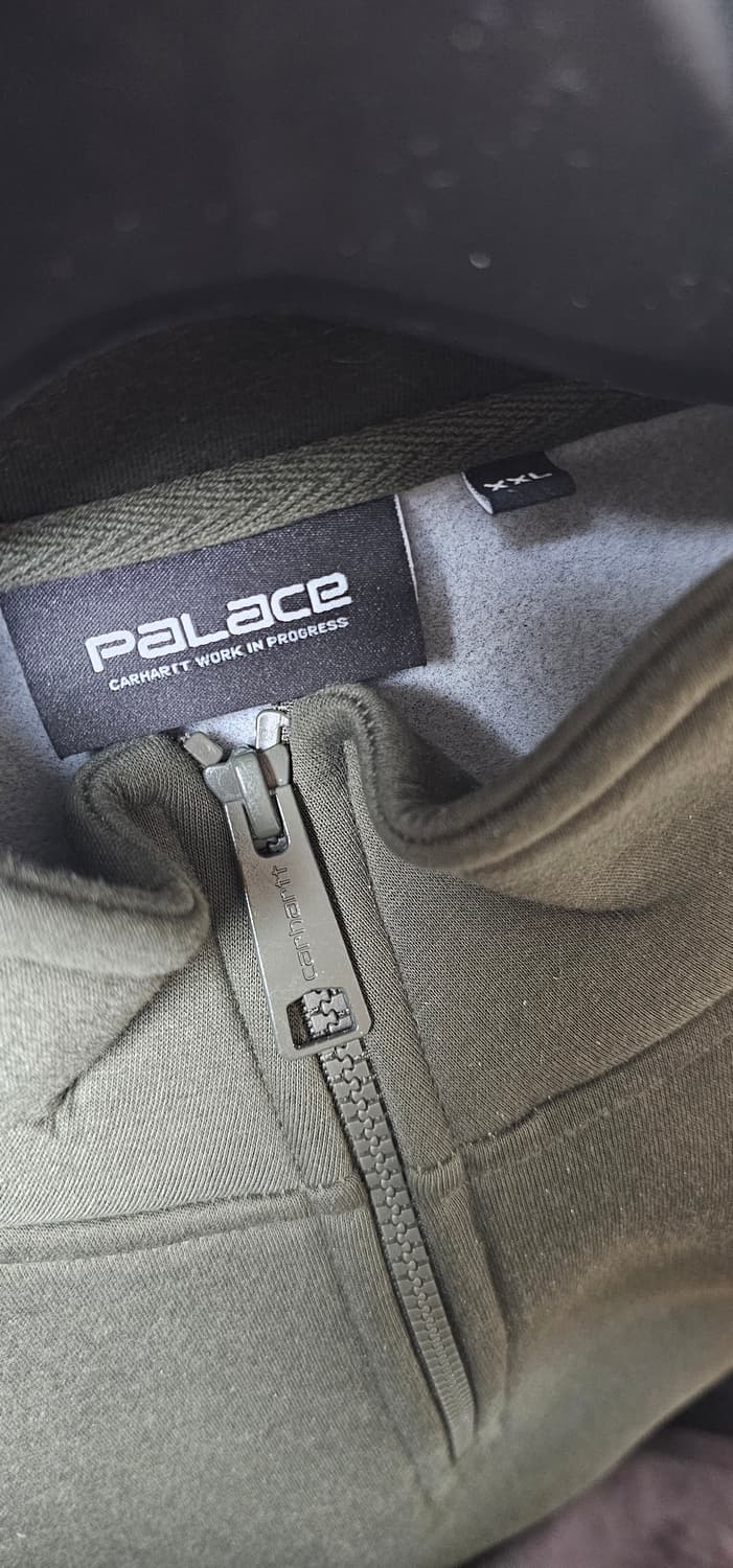 팔라스 x 칼하트 WIP 카 럭스 집 스웨트셔츠 플랜트 - 24FW 상품이미지7