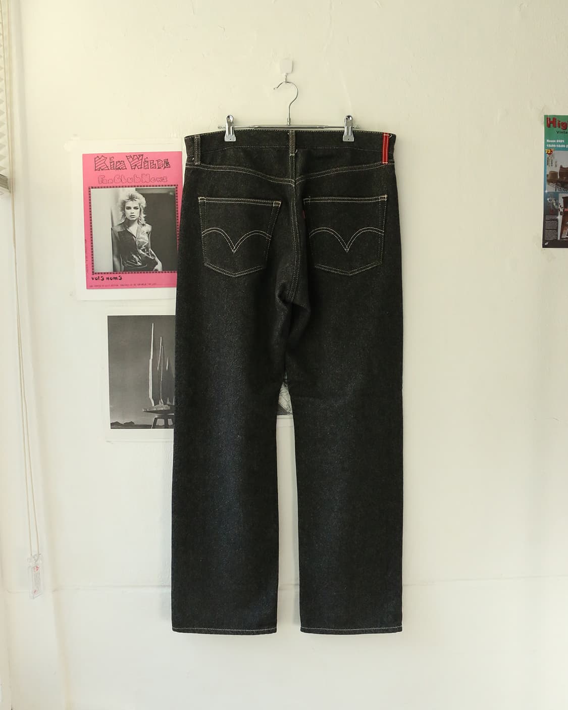 준야 와타나베 맨 리바이스 블랙 울 블랜드 팬츠  상품이미지5