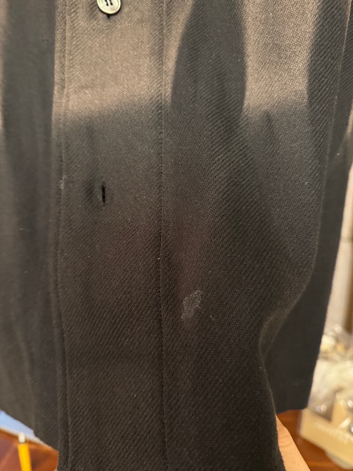 24SS 반팔 셔츠 블랙 상품이미지2