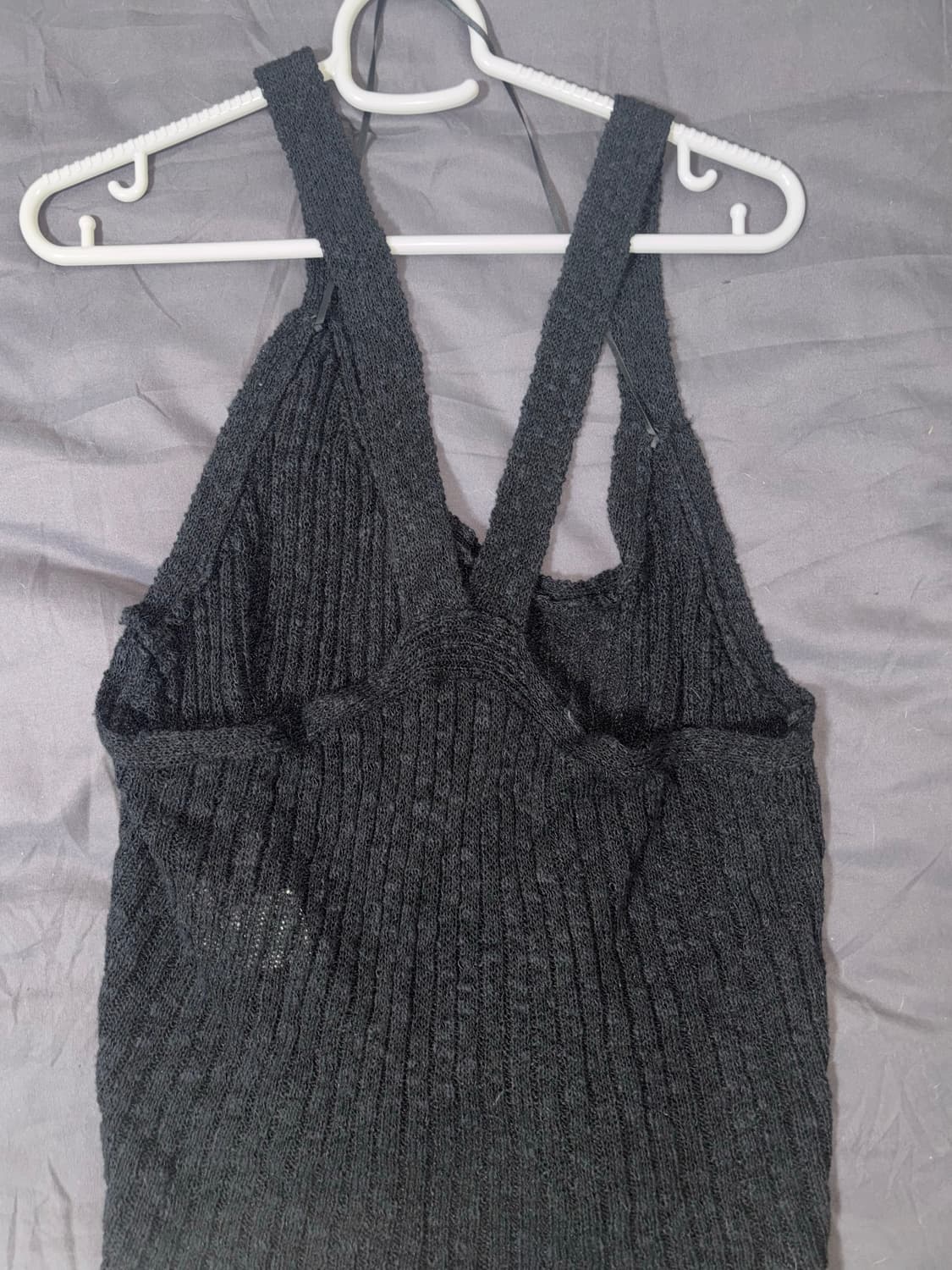 vintage sweater sleeveless 상품이미지2