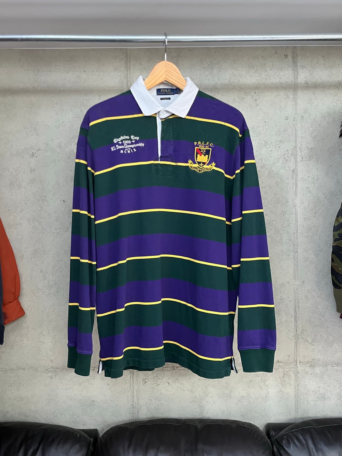 Polo Ralph Lauren Rugby Striped Shirt 상품이미지1
