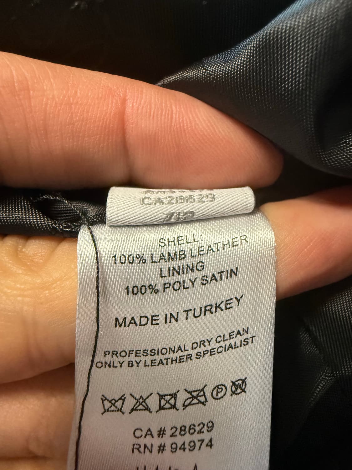 (L) 스투시 양가죽 스웨이드 빙 자켓  상품이미지7