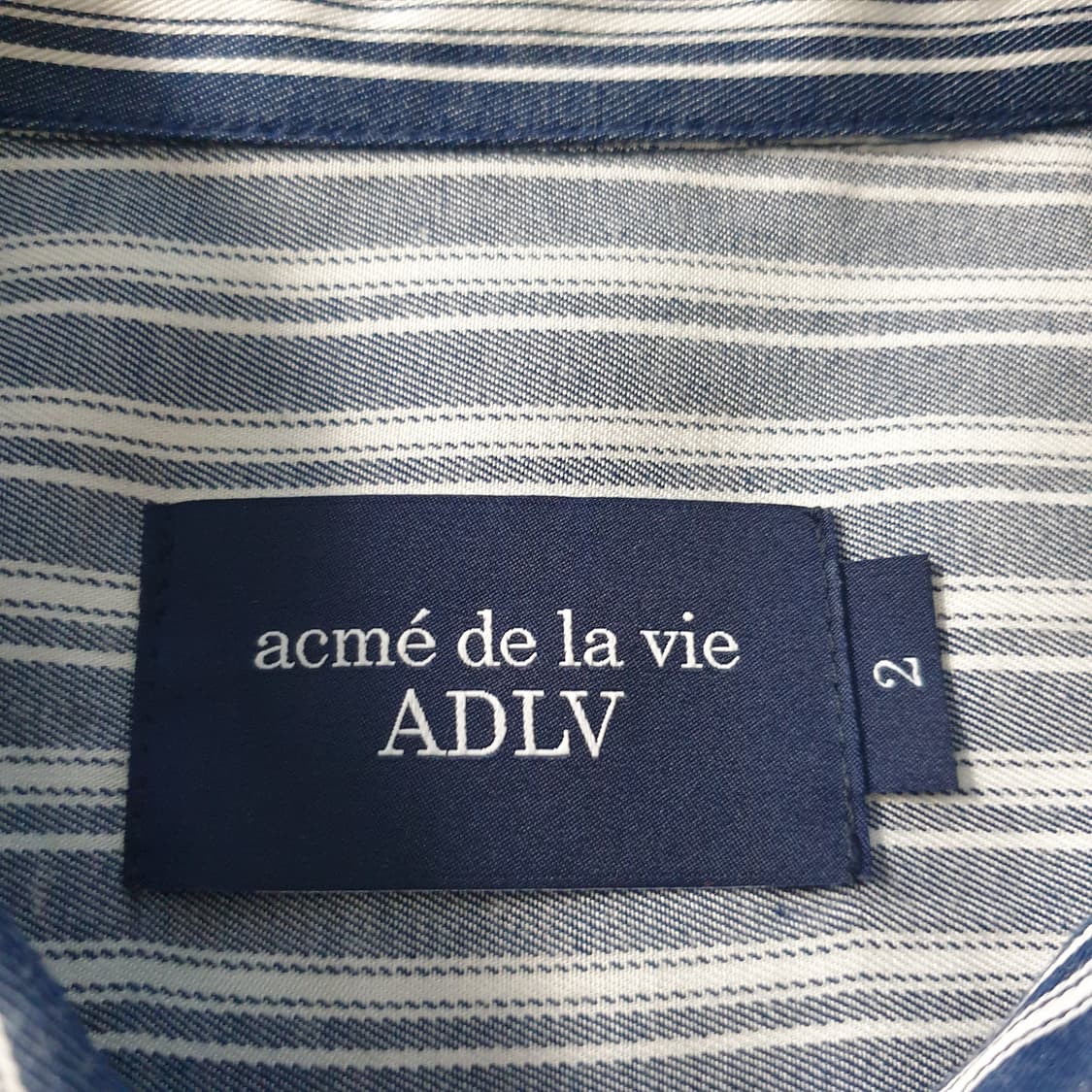 ACME DE LA VIE 스트라이프 셔츠 상품이미지2