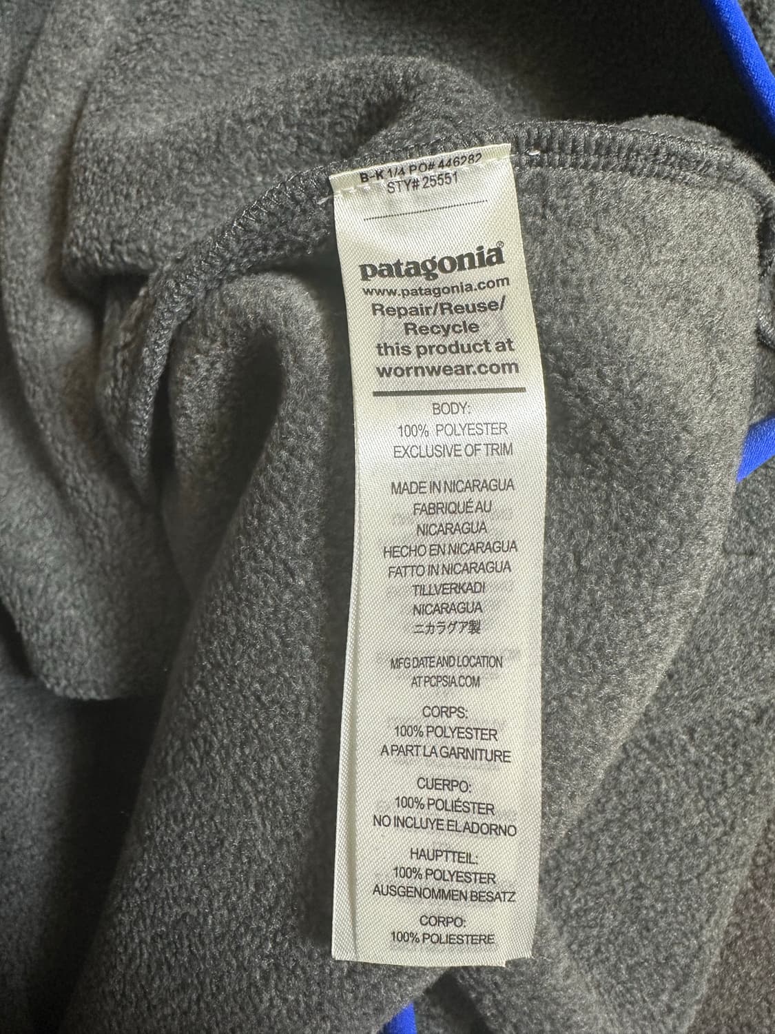 파타고니아 신칠라스냅티 후리스 상품이미지7