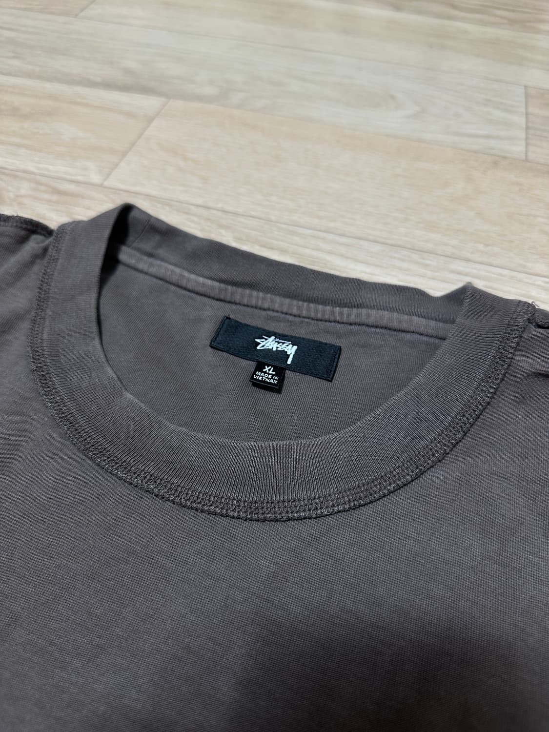 [XL]스투시 레이지 티셔츠 페이디드 블랙 상품이미지4