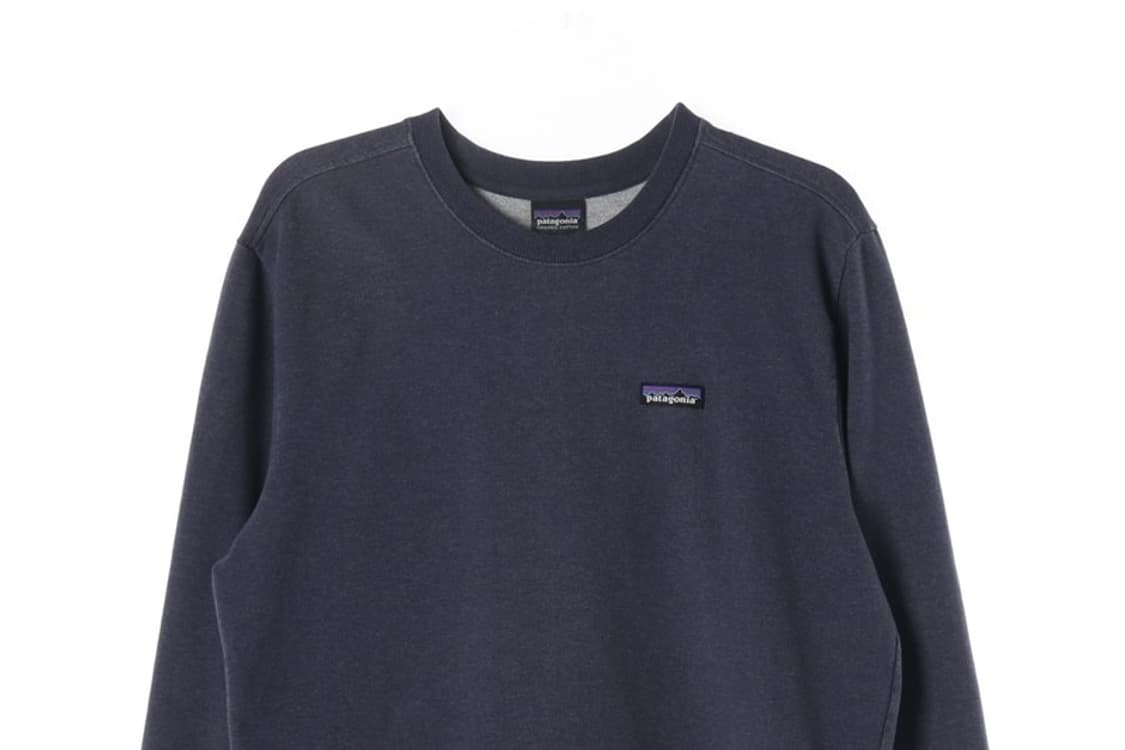 파타고니아 오가닉 코튼 미니 로고 맨투맨 네이비 M 상품이미지3