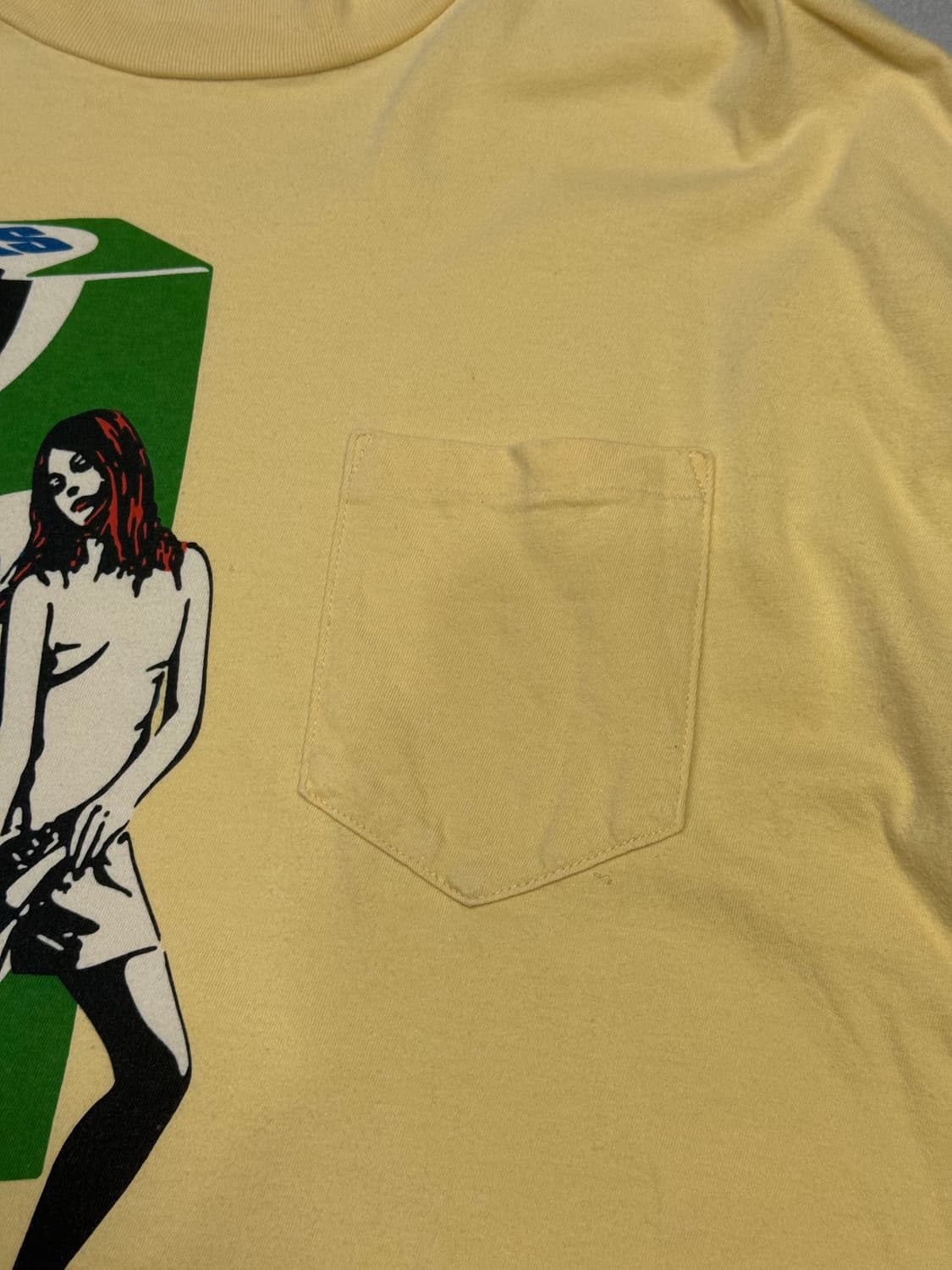 히스테릭 글래머 펑크 히스걸 포켓 롱슬리브 티셔츠 상품이미지3