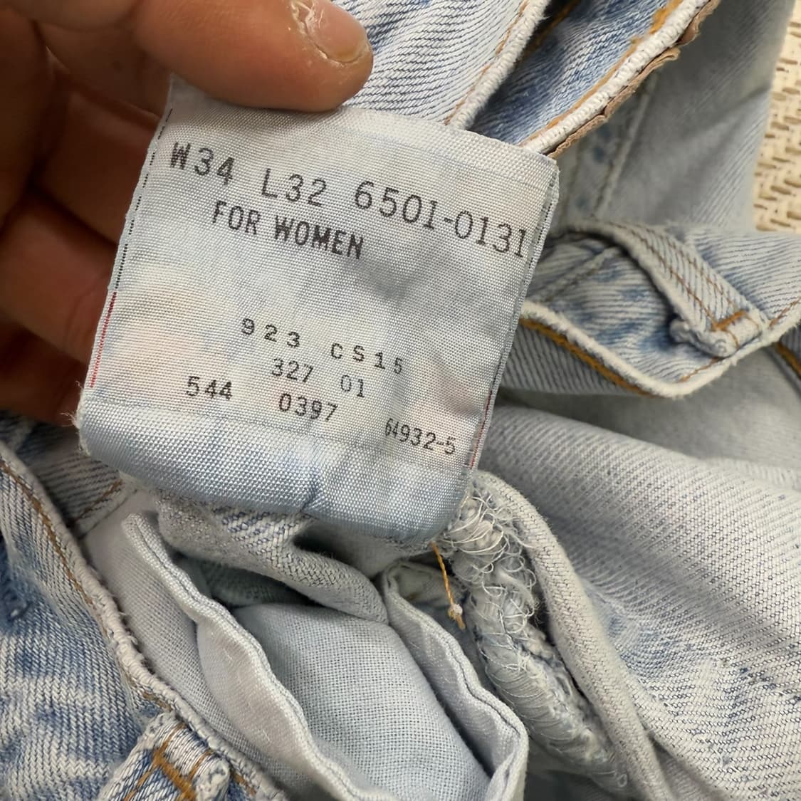 usa 리바이스 501 데님팬츠 r1836  상품이미지9