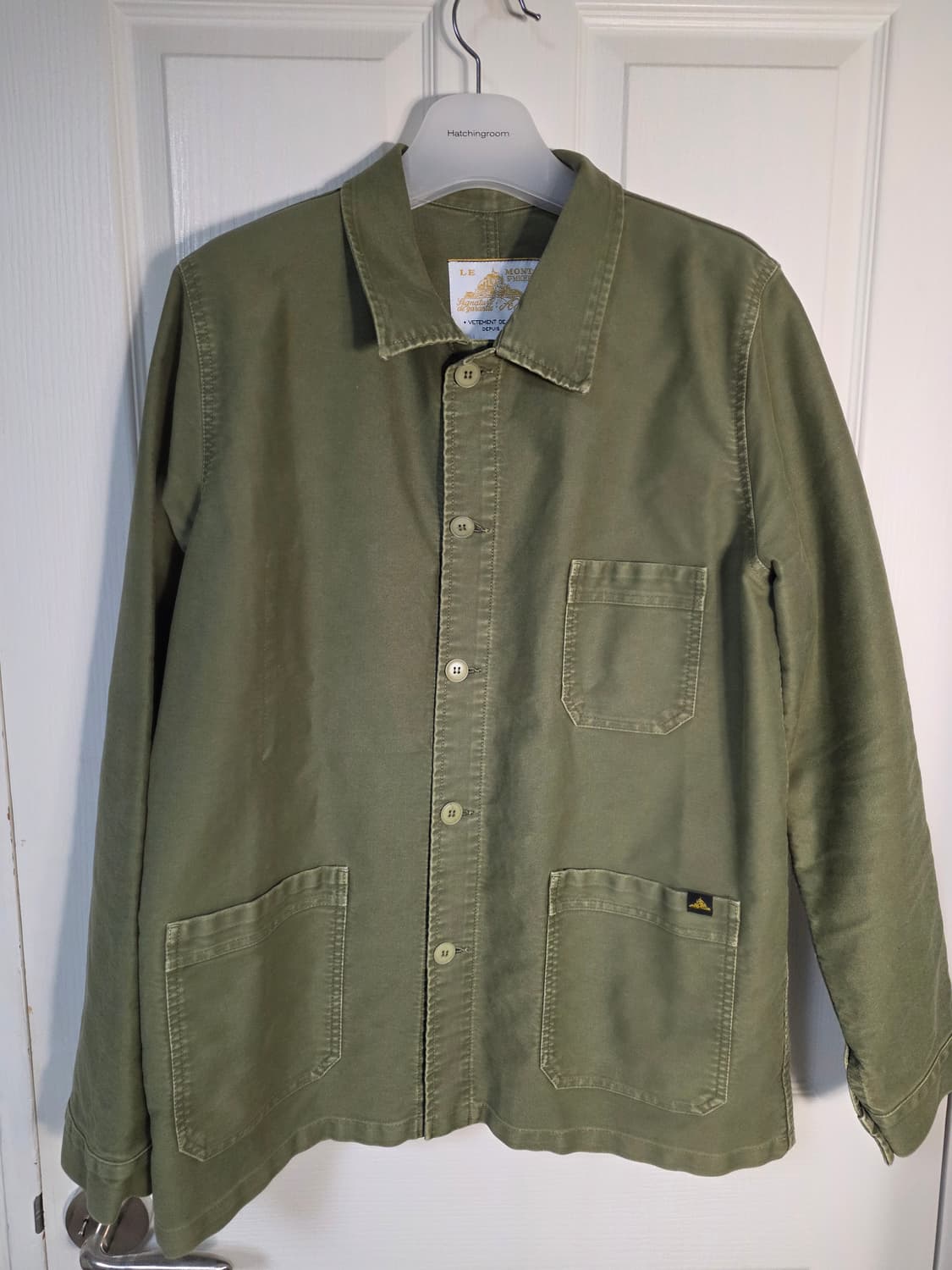 [50] 르몽생미셸 워크 자켓 빈티지카키 상품이미지2