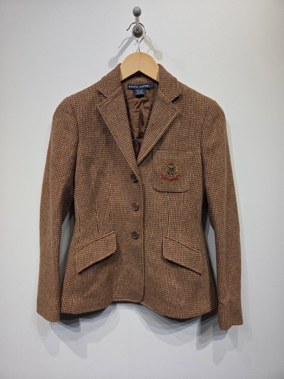 랄프로렌(Ralph Lauren) 이태리판 하운드투스 울 자켓 상품이미지2