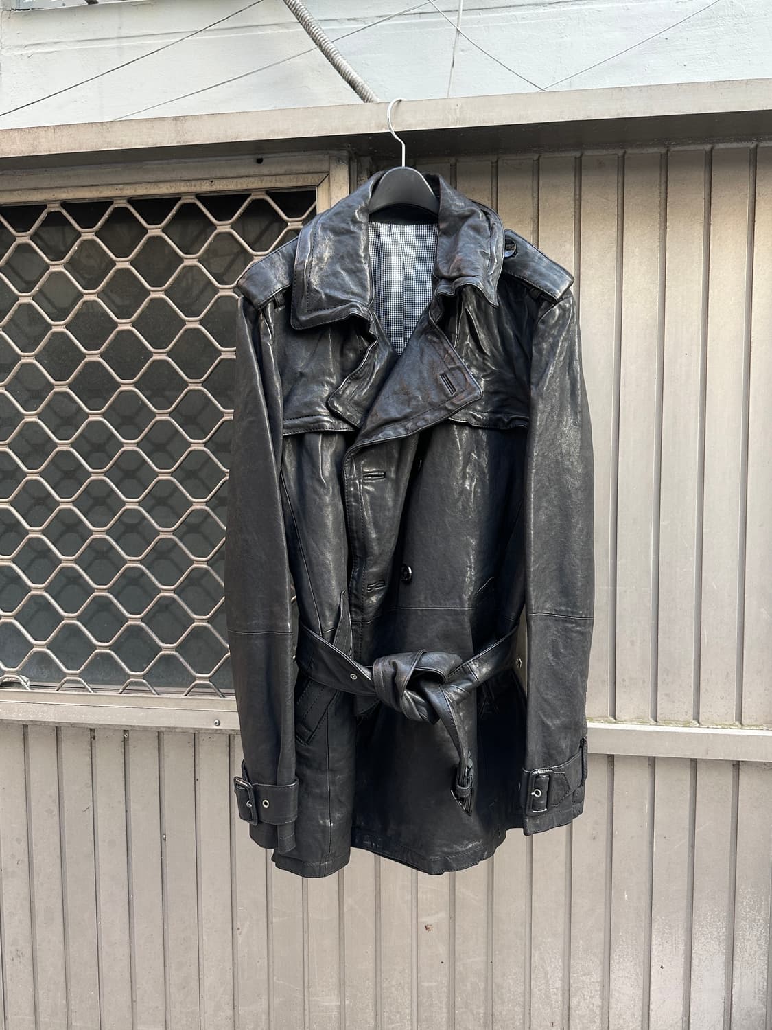 SHEEPSKIN coating leather coat 상품이미지2